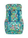Frugi Kids' Trail Blazing Printed Backpack, Wild Woods