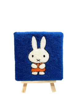 The Crafty Kit Company Miffy Needle Felt Kit, Blue