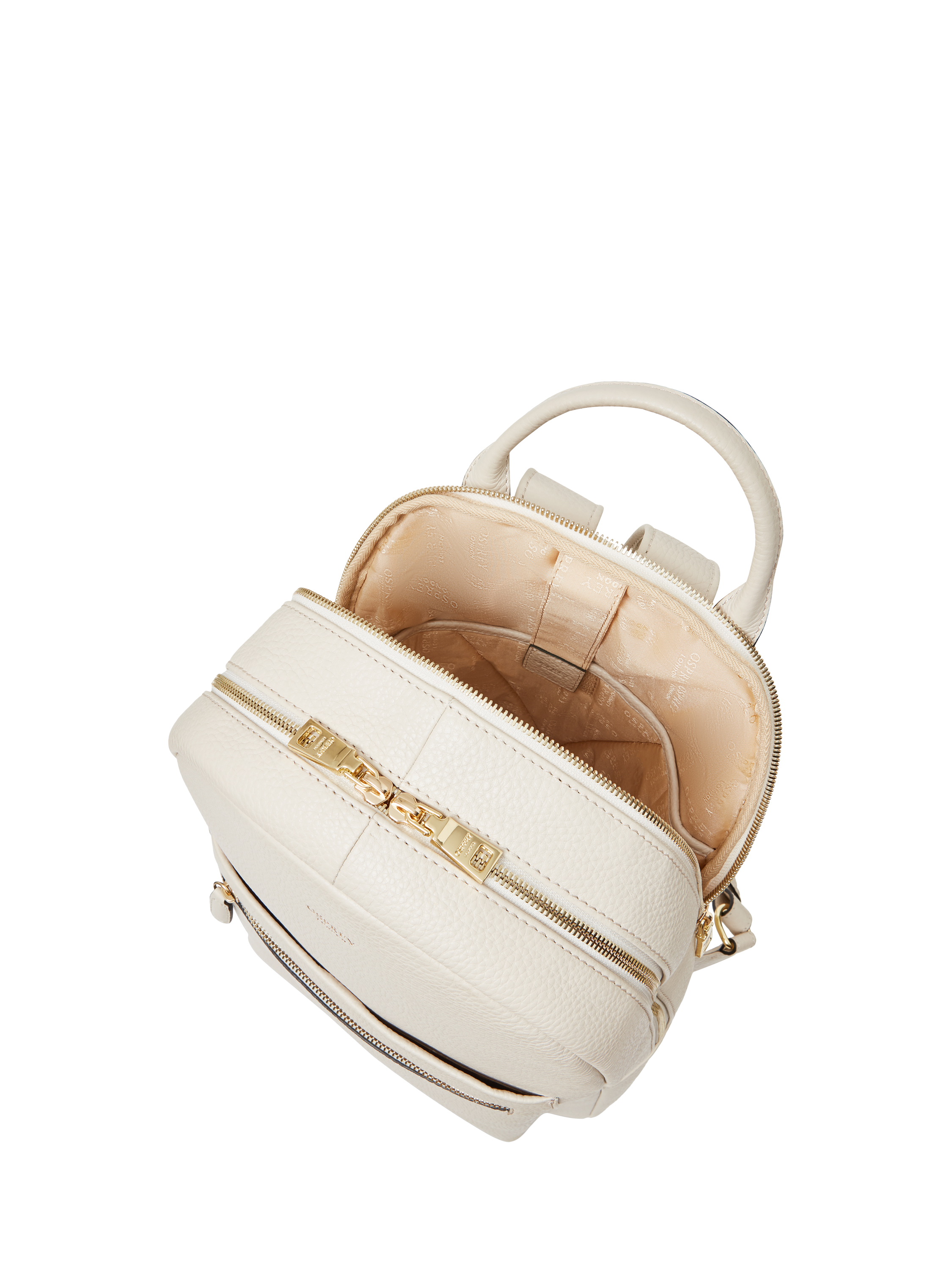 Product image 6 of 6, which shows OSPREY LONDON Adaline Leather Backpack, Dove