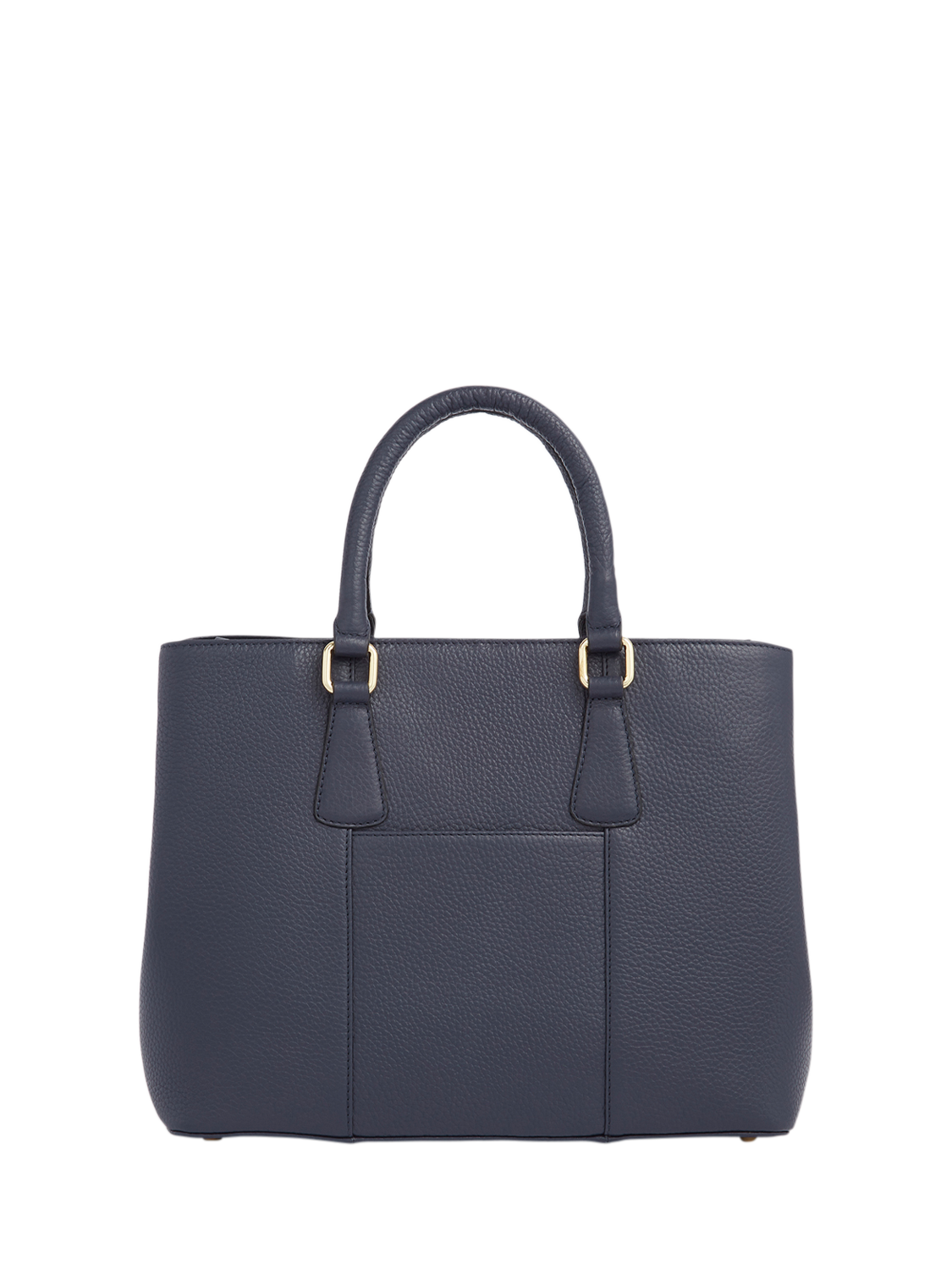 Product image 3 of 6, which shows OSPREY LONDON Adaline Leather Workbag, Navy