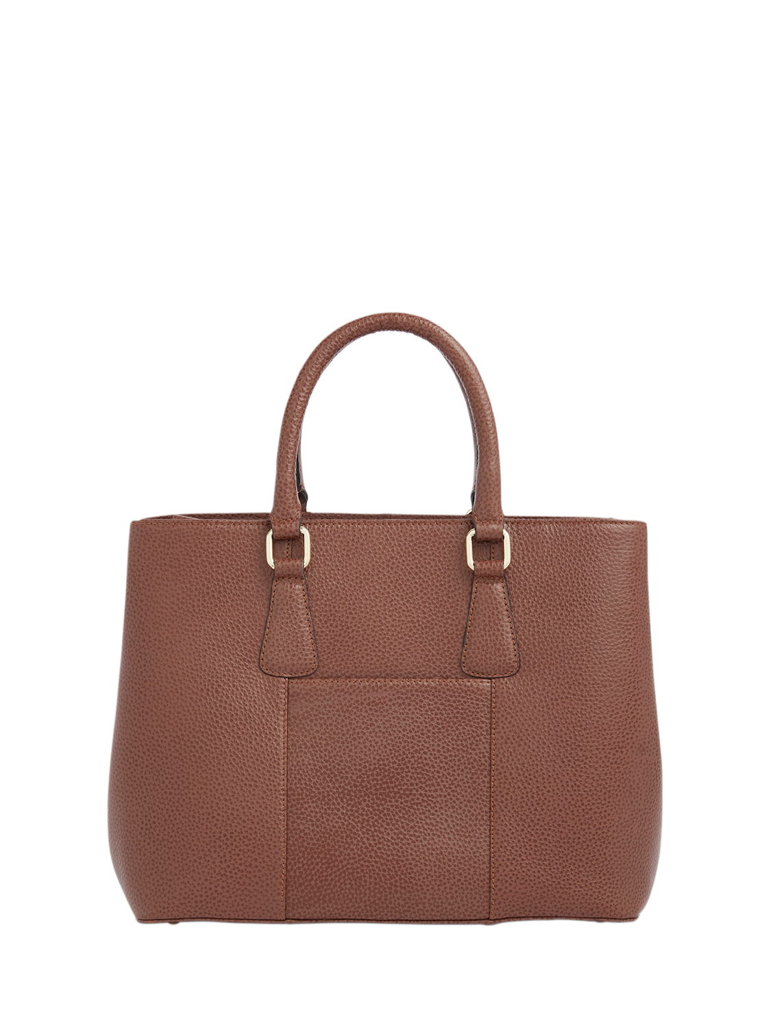 Product image 3 of 6, which shows OSPREY LONDON Adaline Leather Workbag, Tan
