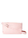 OSPREY LONDON Carina Leather Shrug Bag, Pale Pink