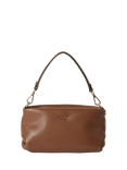 OSPREY LONDON Carina Leather Shrug Bag, Tan