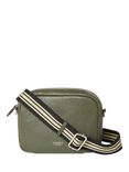 OSPREY LONDON Chiswick Leather Convertible Multiway Bag, Khaki