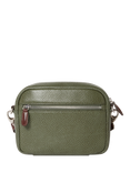 OSPREY LONDON Chiswick Leather Convertible Multiway Bag, Khaki
