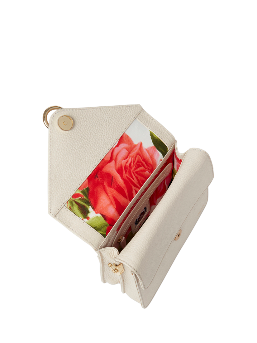 Product image 7 of 7, which shows OSPREY LONDON Harper Mini Leather Grab Bag, Dove