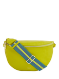 OSPREY LONDON Hendrix Leather Sling Bag, Neon