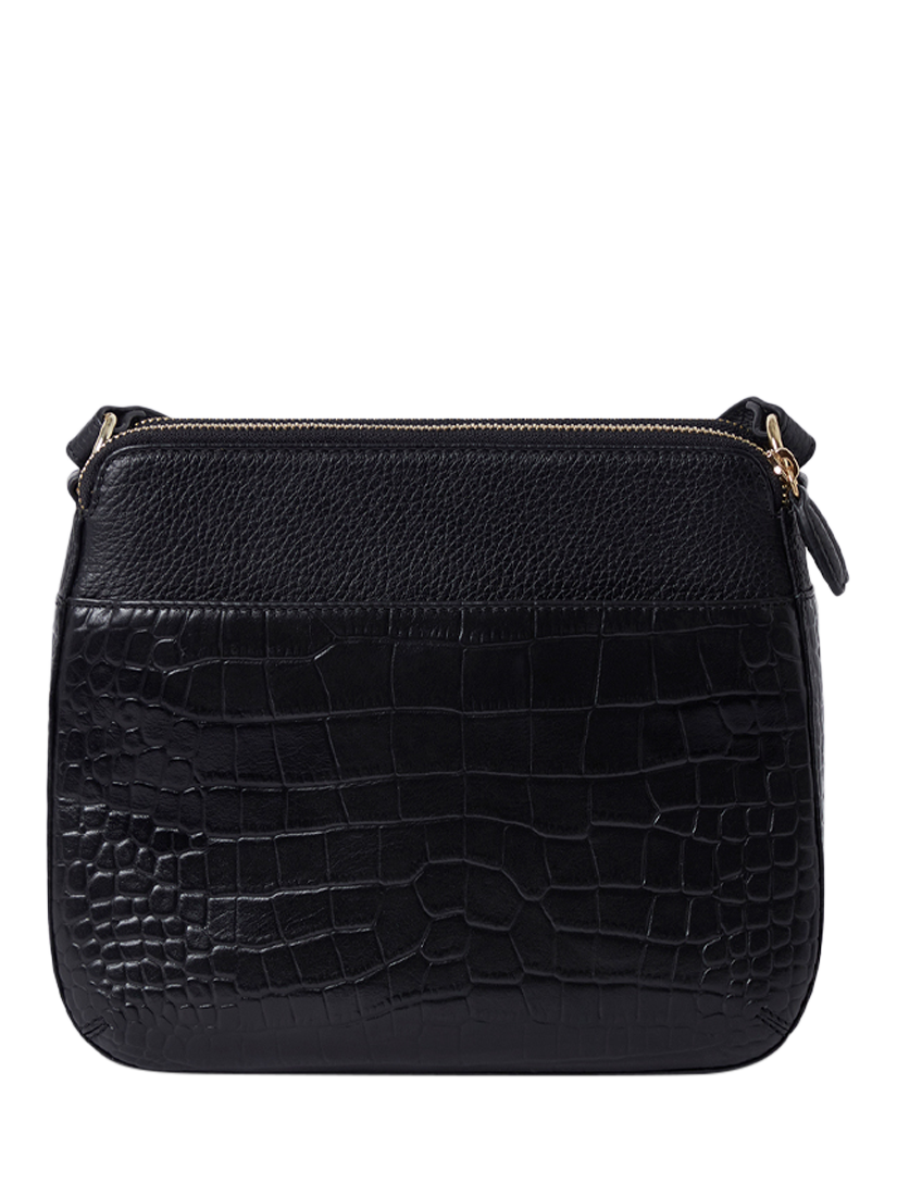 OSPREY LONDON Kellie Croc Leather Crossbody Bag