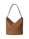 OSPREY LONDON Kelso Leather Large Hobo Bag, Tan