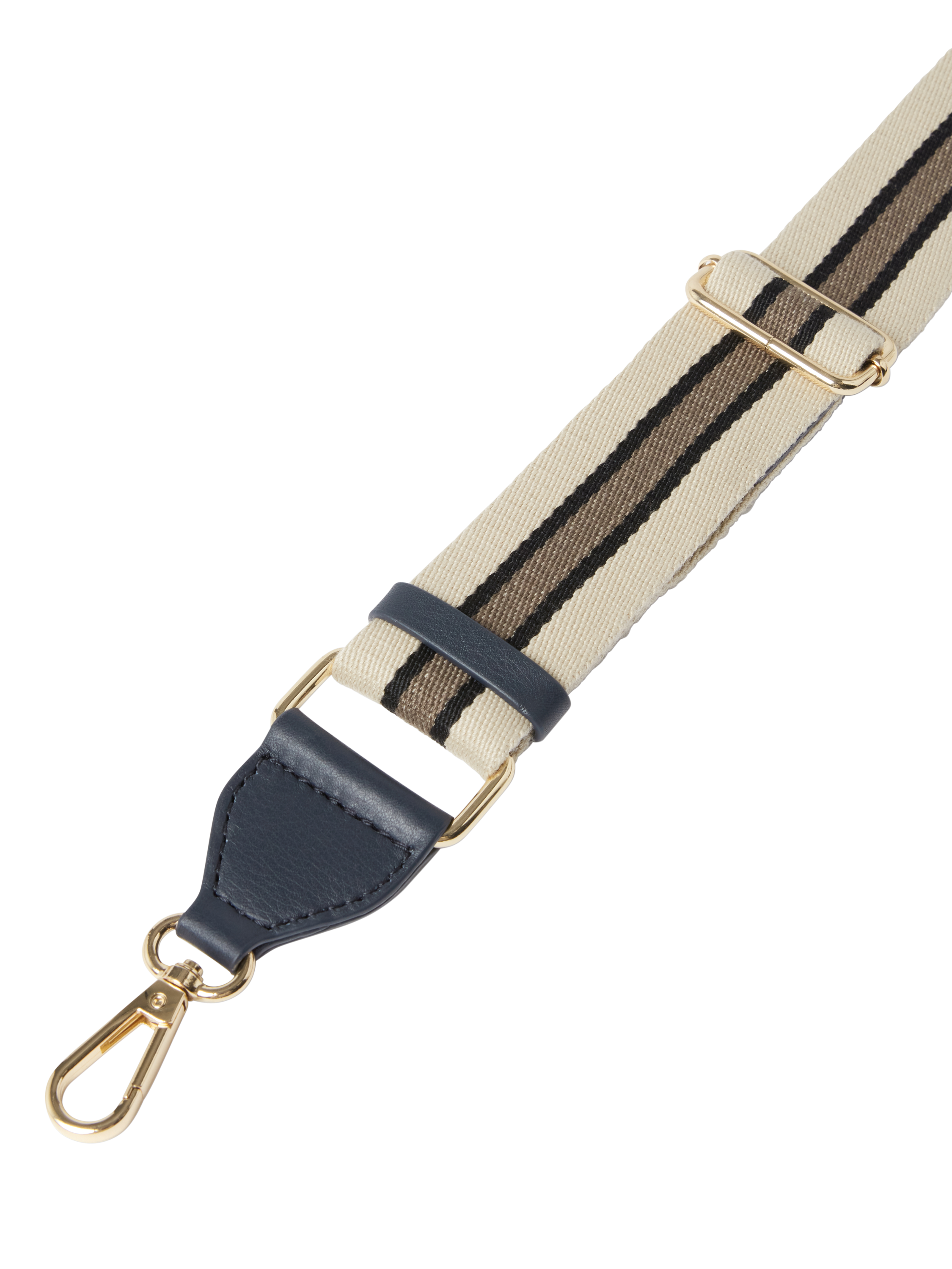 Product image 6 of 6, which shows OSPREY LONDON Milano Leather Multiway Bag, Navy