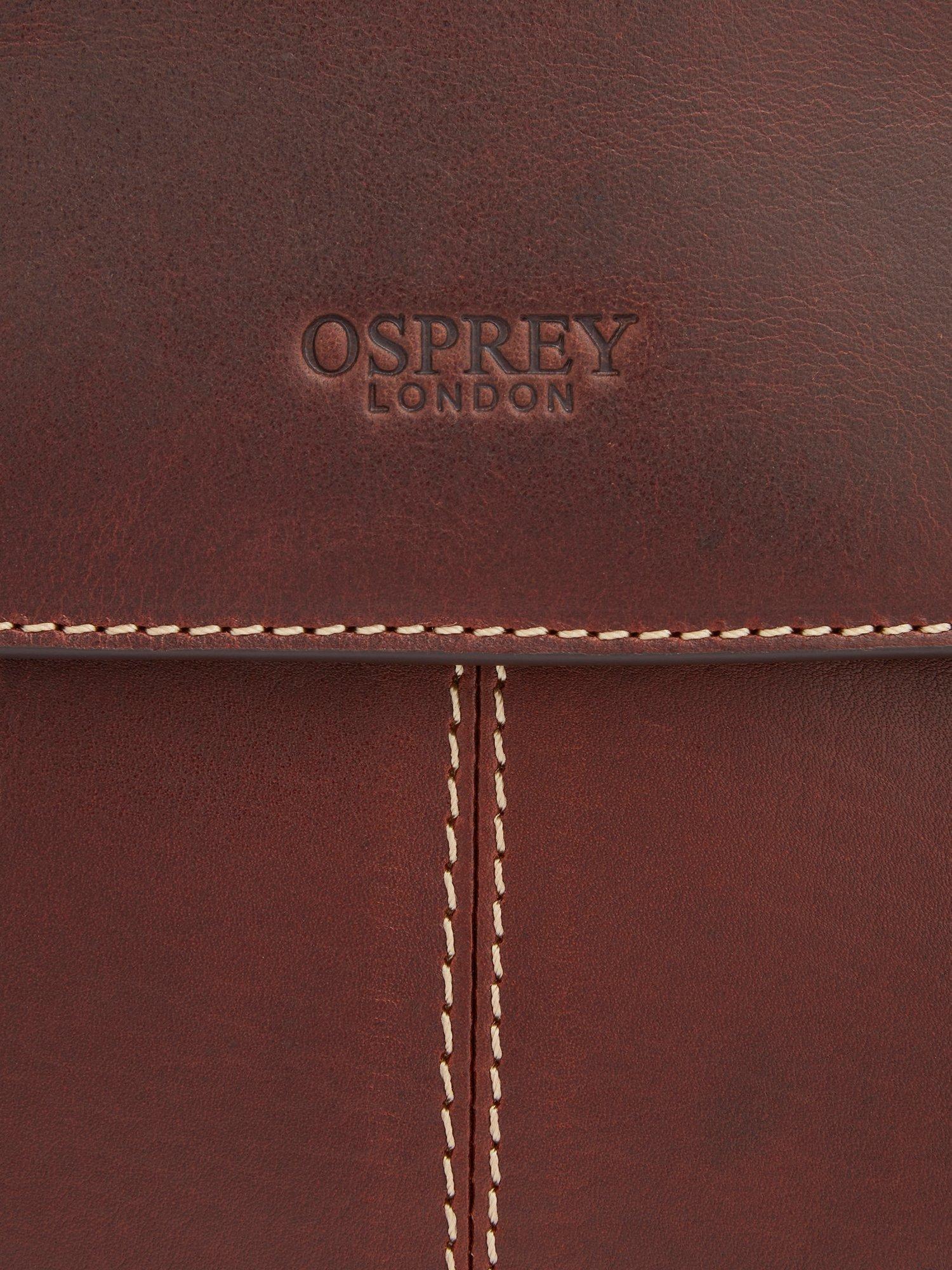 Product image 3 of 4, which shows OSPREY LONDON Narissa Leather Crossbody Bag