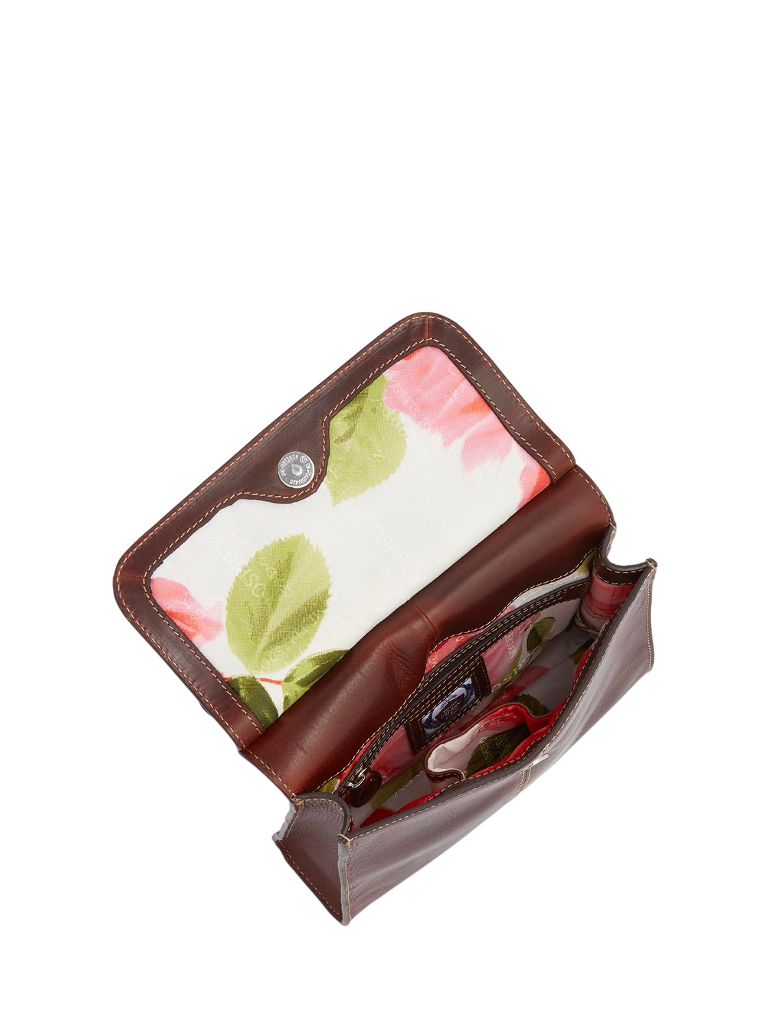Product image 4 of 4, which shows OSPREY LONDON Narissa Leather Crossbody Bag