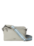 OSPREY LONDON Stella Leather Crossbody Bag, Taupe