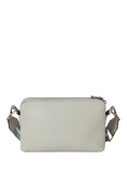 OSPREY LONDON Stella Leather Crossbody Bag, Taupe