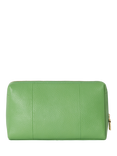 OSPREY LONDON Adaline Leather Washbag, Apple