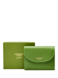 OSPREY LONDON Tilly Leather Matinee Purse, Apple