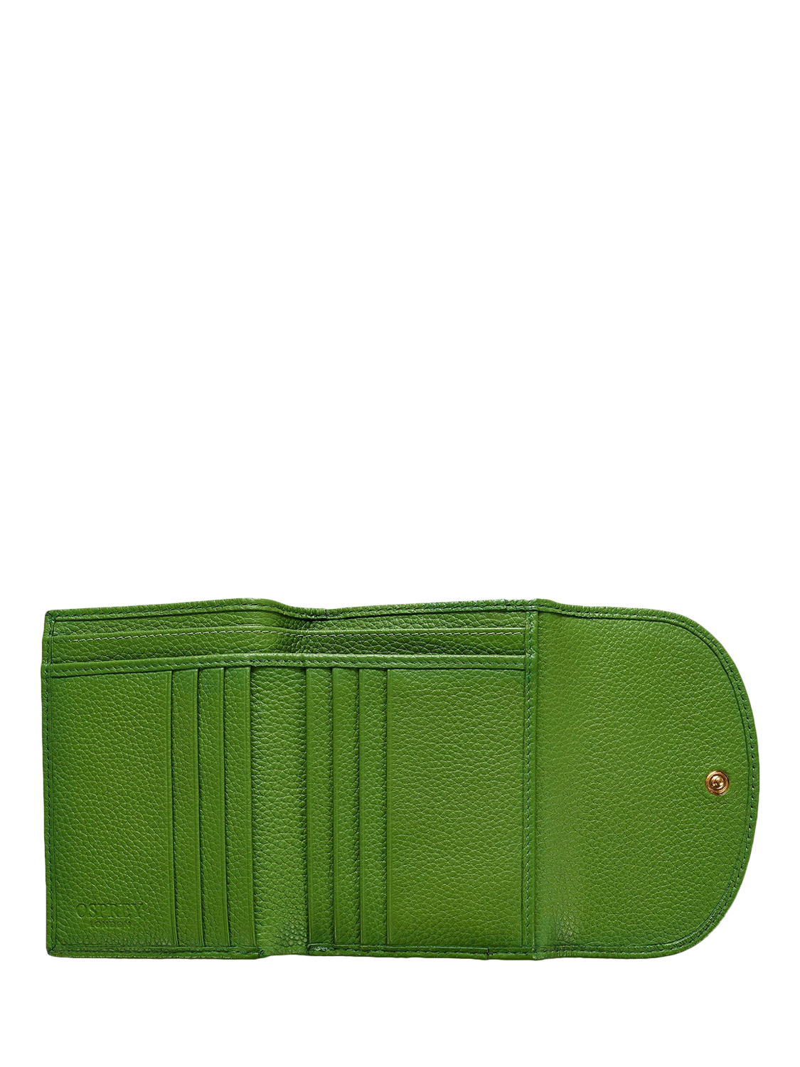 Product image 3 of 3, which shows OSPREY LONDON Tilly Leather Matinee Purse, Apple