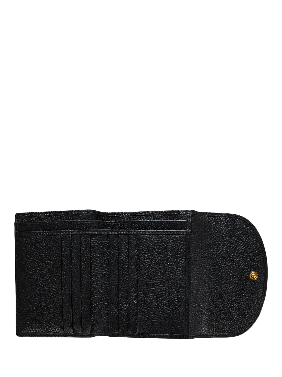 Product image 2 of 3, which shows OSPREY LONDON Tilly Leather Matinee Purse, Black