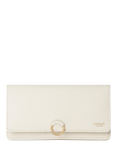 OSPREY LONDON Harper Leather Matinee Purse, Dove