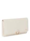 OSPREY LONDON Harper Leather Matinee Purse, Dove