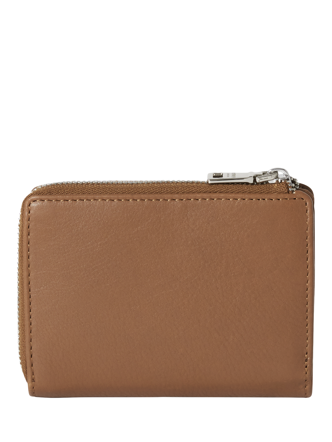 Product image 2 of 6, which shows OSPREY LONDON Mini Kelso Leather Purse, Tan