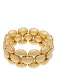 Reiss Darcy Dome Bracelet, Gold