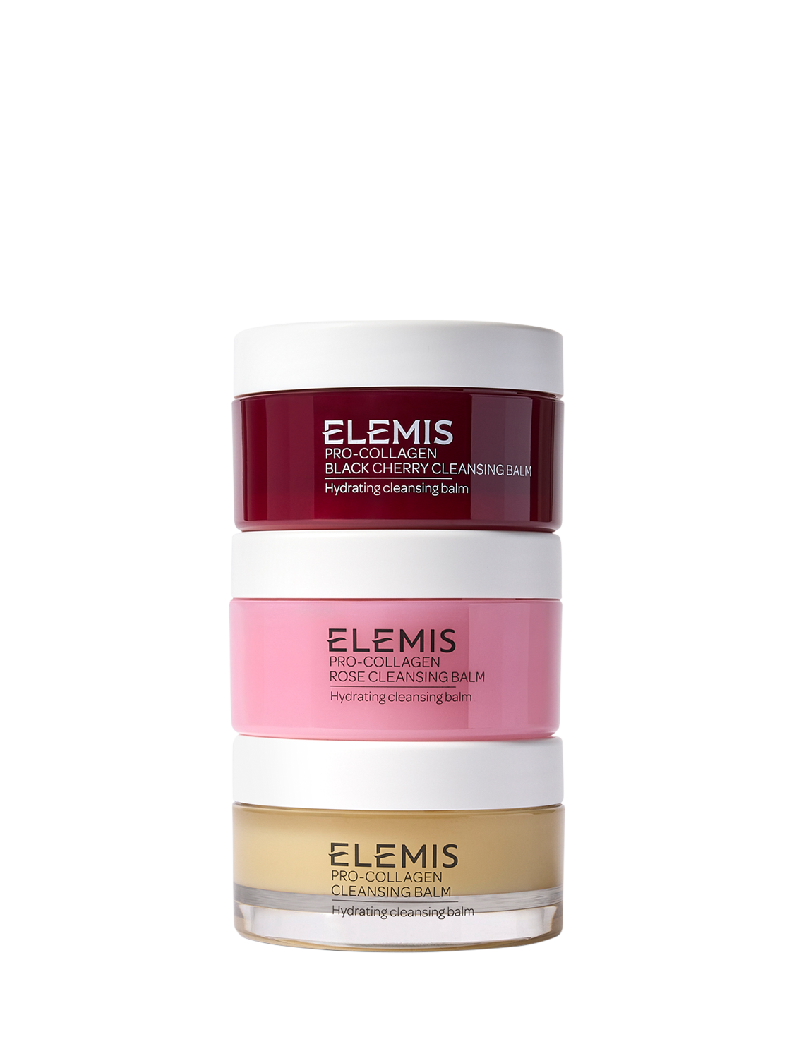Product image 2 of 5, which shows Elemis Balm & Bright Cleansing Trio Skincare Gift Set