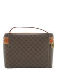 Pre-loved CELINE Macadam Vanity Bag, Brown