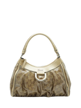 Pre-loved GUCCI GG Abbey D-Ring Shoulder Bag, Gold