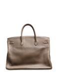 Pre-loved Hermès 2010 Birkin Top Handle Leather Bag, Taupe