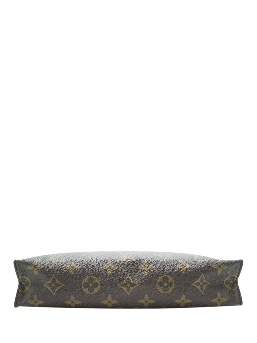 Product image 2 of 9, which shows Pre-loved Louis Vuitton Vintage 1999 Monogram Pochette Toilette 25 Bag, Brown