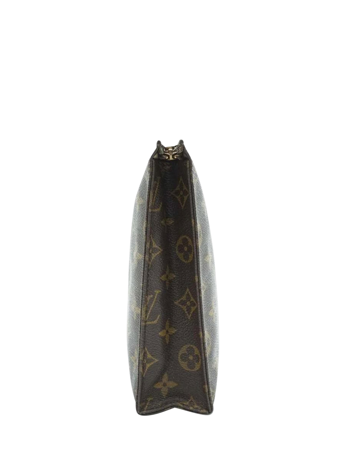 Product image 3 of 9, which shows Pre-loved Louis Vuitton Vintage 1999 Monogram Pochette Toilette 25 Bag, Brown