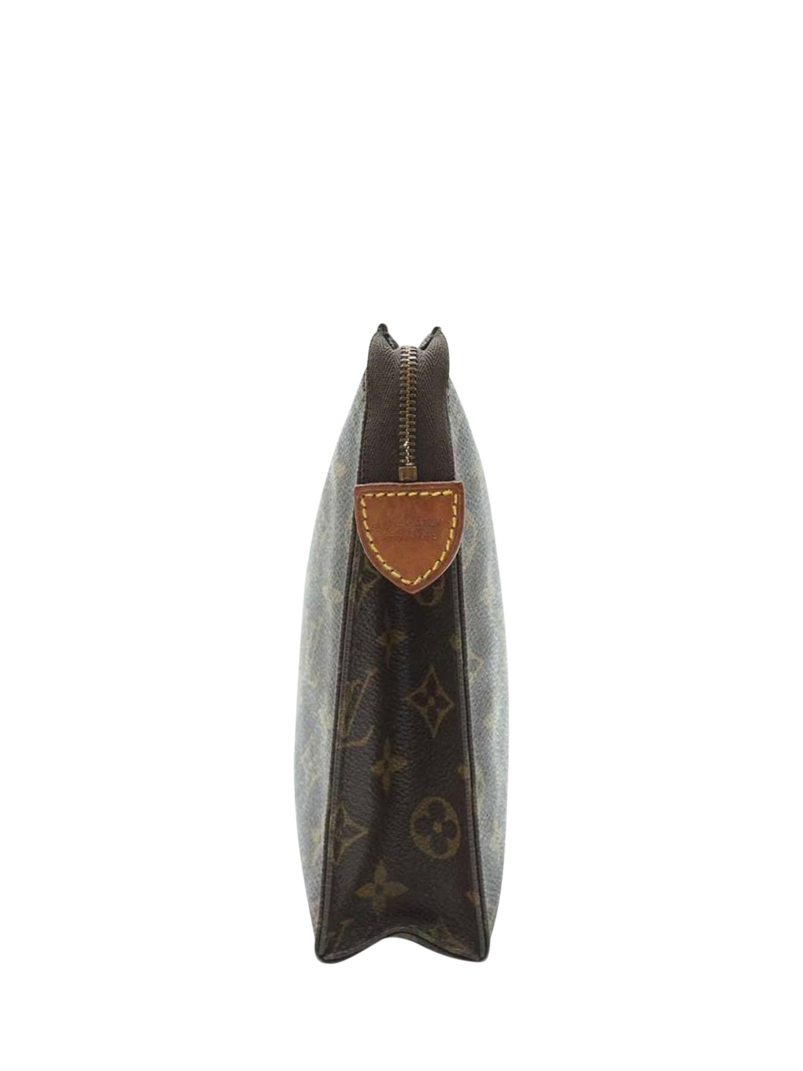 Product image 4 of 9, which shows Pre-loved Louis Vuitton Vintage 1999 Monogram Pochette Toilette 25 Bag, Brown