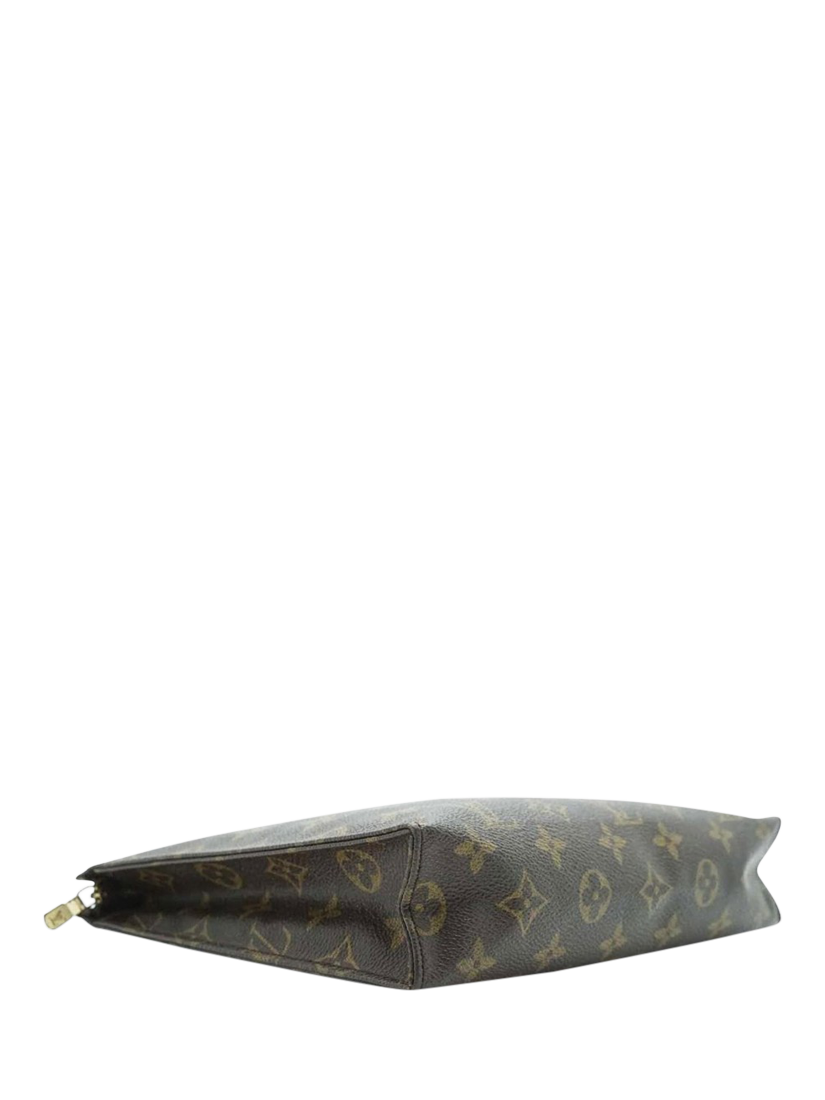 Product image 9 of 9, which shows Pre-loved Louis Vuitton Vintage 1999 Monogram Pochette Toilette 25 Bag, Brown