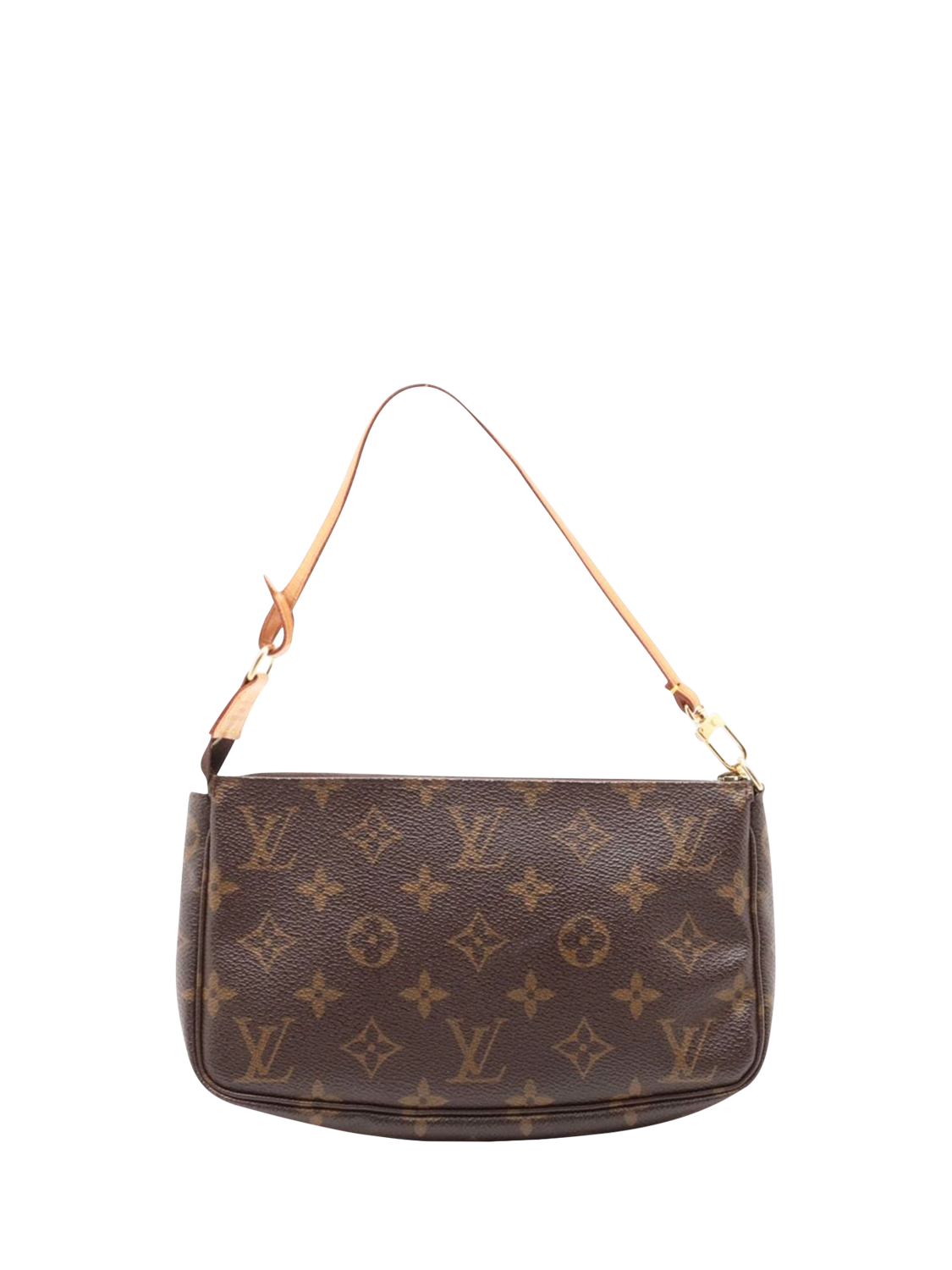 Pre-loved Louis Vuitton Vintage 2002 Monogram Pochette Accessoires Bag, Brown