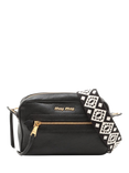 Pre-loved Miu Miu Leather Shoulder Bag, Black