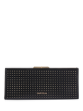 Carvela Alto Crystal Stud Clutch Bag, Black/Comb