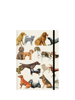 Emma Bridgewater A5 Dogs Notebook, Multi, Multi