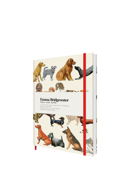 Emma Bridgewater A5 Dogs Notebook, Multi - view 2, Multi