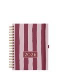 Busy B A5 Stripe To Do 2026 Diary, Red