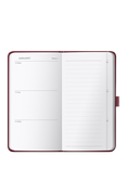 Busy B Slim 2026 Diary, Burgundy