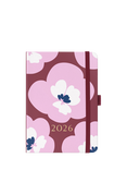 Busy B A6 Floral Life 2026 Diary, Blue