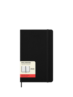 Moleskine Large Day Per Page 2026 Diary, Black