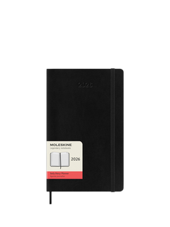 Moleskine Large Day Per Page 2026 Diary, Black