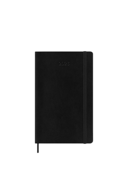 Moleskine Large Day Per Page 2026 Diary, Black - view 2, Black