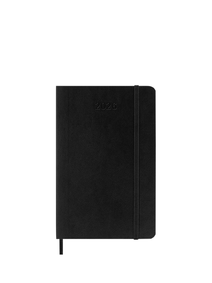 Moleskine Pocket Weekly 2026 Diary, Black - view 2, Black