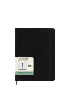 Moleskine XL Weekly 2026 Diary, Black