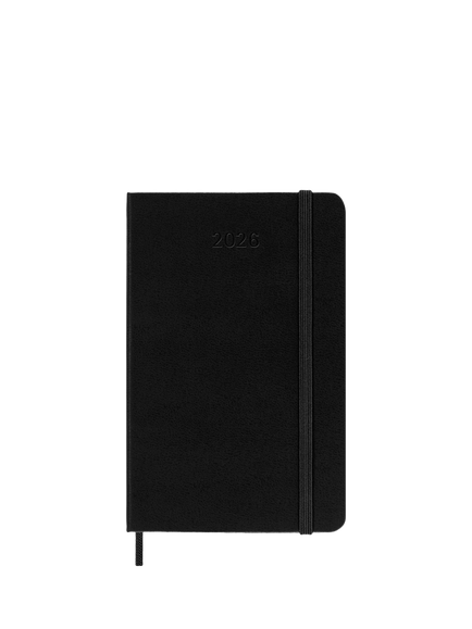 Moleskine Pocket Weekly 2026 Diary, Black - view 2, Black