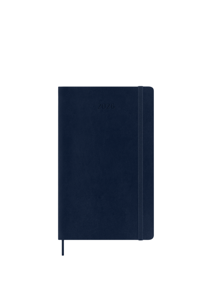 Moleskine Large Weekly 2026 Diary, Saphire Blue - view 2, Saphire Blue