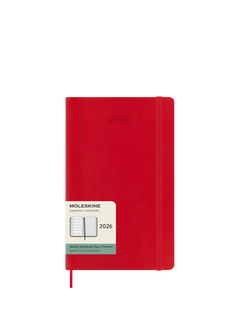 Moleskine Large Weekly 2026 Diary, Scarlet Red